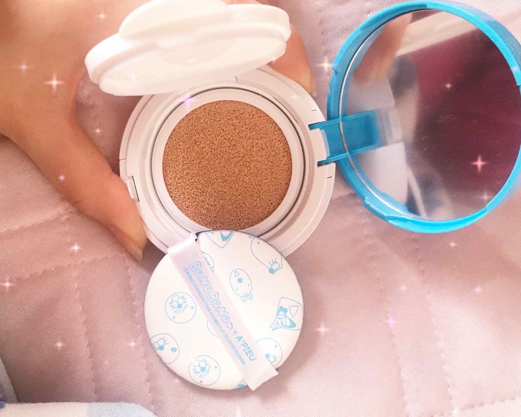 A'PIEU×ぼのぼの エアーフィットクッション/A’pieu/クッションファンデーションを使ったクチコミ（2枚目）