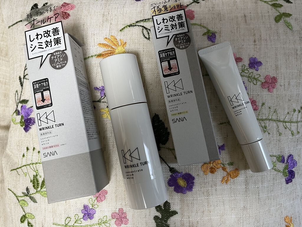 薬用コンセントレートセラム　ホワイト/サナ　リンクルターン/美容液を使ったクチコミ（3枚目）