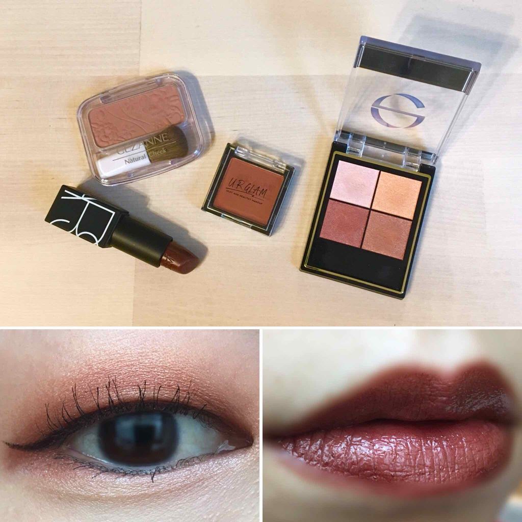 UR GLAM POWDER EYESHADOW/U R GLAM/単色アイシャドウを使ったクチコミ(1枚目)