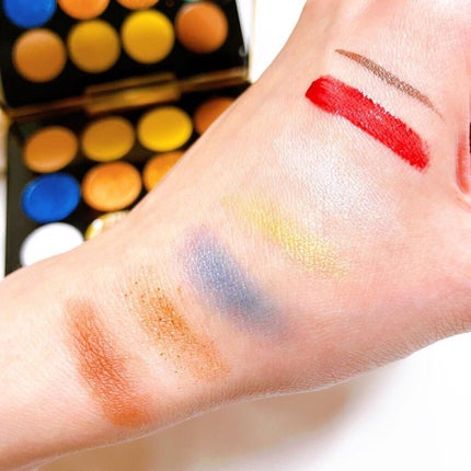 大英博物館 エジプトシリーズ アイシャドウパレット/ZEESEA/アイシャドウパレットを使ったクチコミ(4枚目)