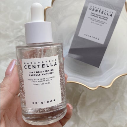 トーンブライトニング カプセルアンプル/SKIN1004/美容液を使ったクチコミ(4枚目)