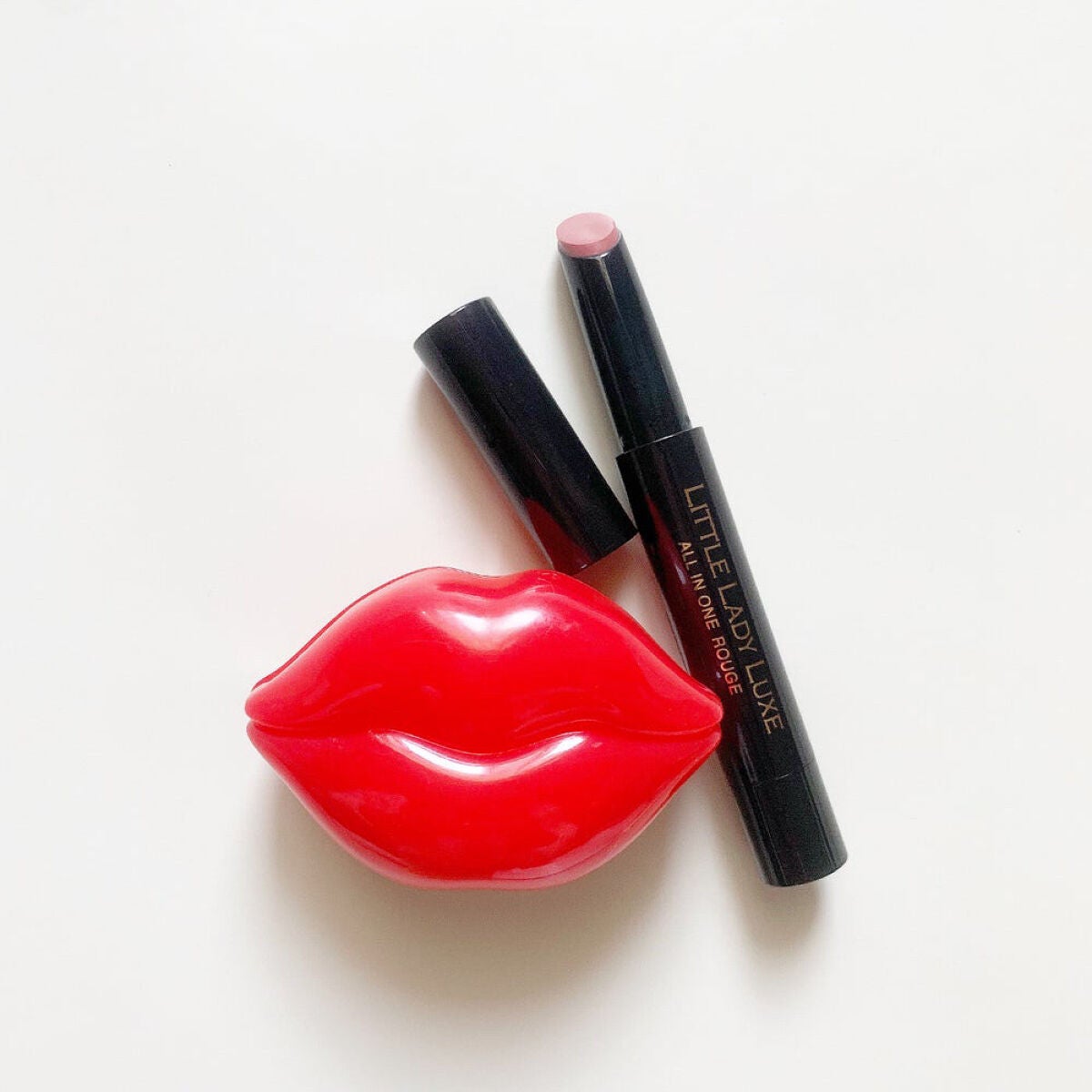 オールインワンルージュ/リトルレディ リュクス/リップグロスを使ったクチコミ(1枚目)