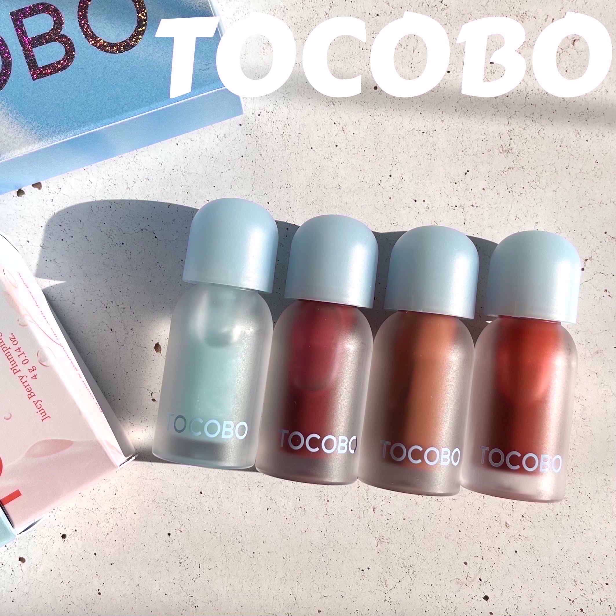 ジューシーベリープランピングリップオイル/TOCOBO/リップグロスを使ったクチコミ（1枚目）