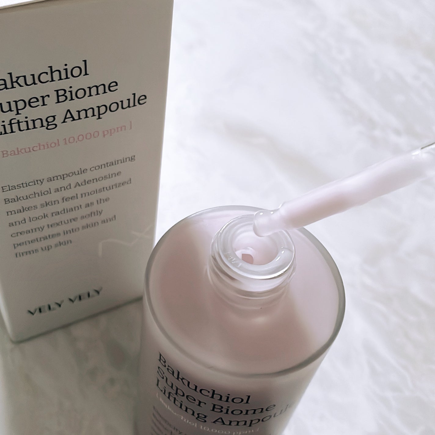 バクチオールスーパーバイオーム リフティングアンプル/VELY VELY/美容液を使ったクチコミ(3枚目)