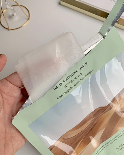 オアシス スージング マスク/Dr.Althea/シートマスク・パックを使ったクチコミ(3枚目)