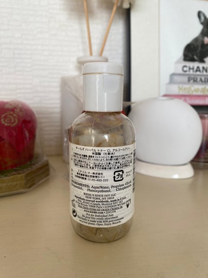 キールズ ハーバル トナー CL アルコールフリー/Kiehl's/化粧水を使ったクチコミ(2枚目)