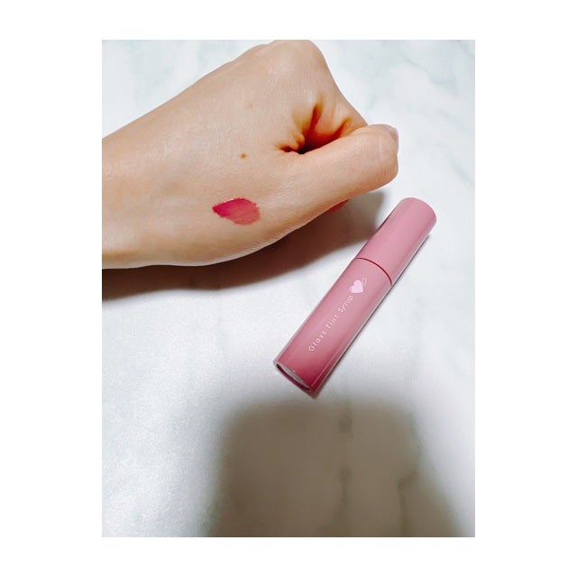 グラスティントシロップ/キャンメイク/リップティントを使ったクチコミ(3枚目)