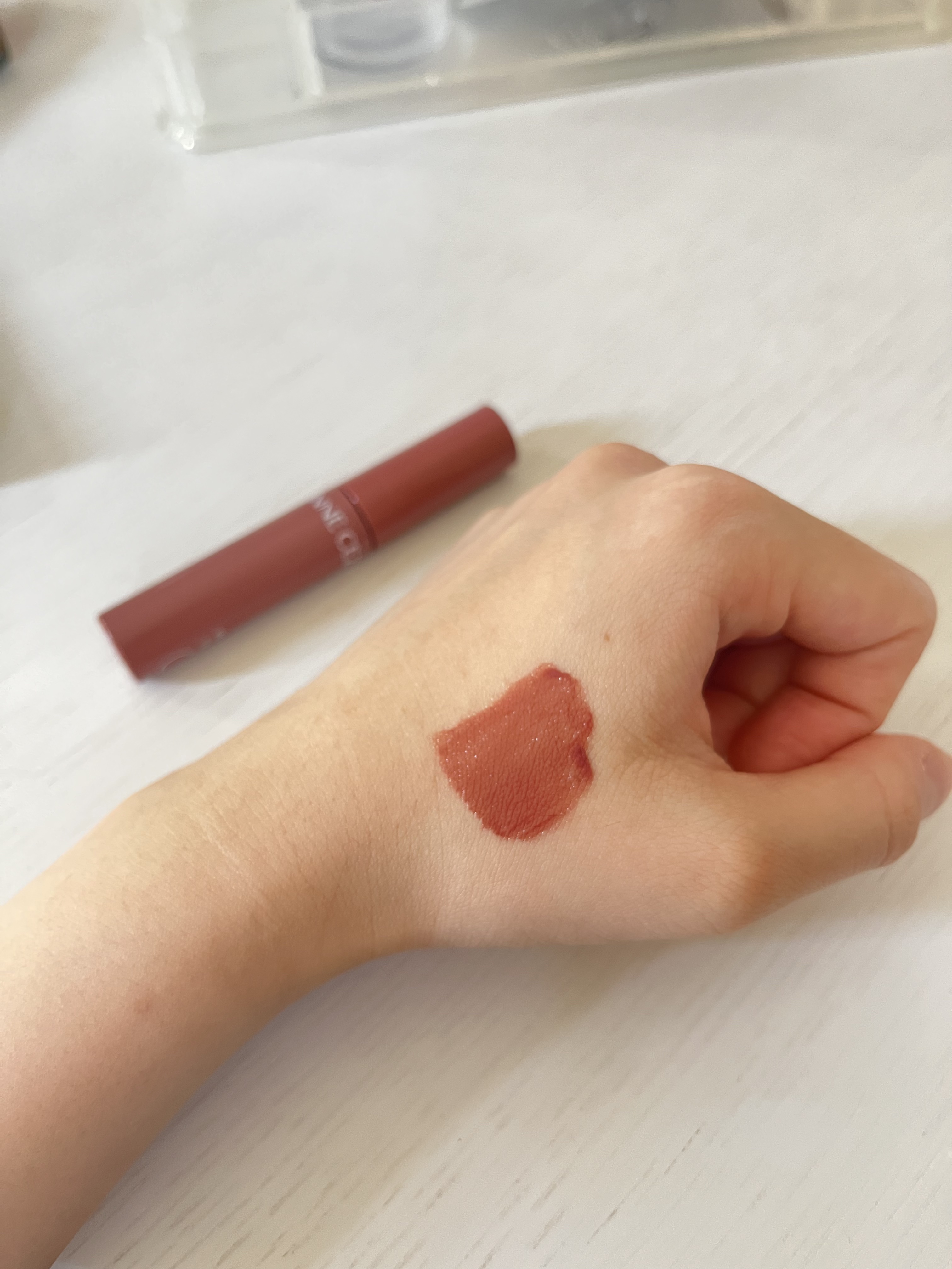 ウォータリーティントリップ/CEZANNE/リップティントを使ったクチコミ（2枚目）