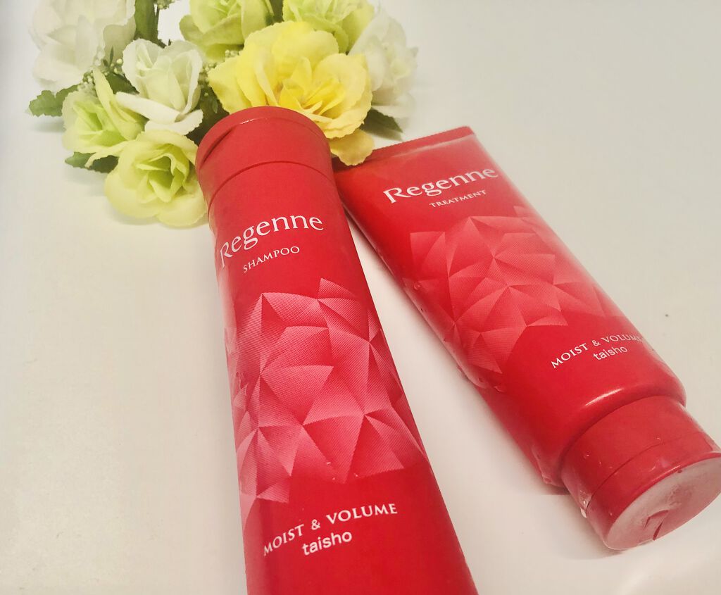 リジェンヌシャンプー/トリートメント モイスト&ボリューム/リジェンヌ/市販シャンプーを使ったクチコミ（1枚目）