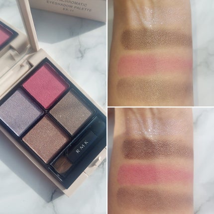 RMK シンクロマティック アイシャドウパレット/RMK/アイシャドウパレットを使ったクチコミ(5枚目)