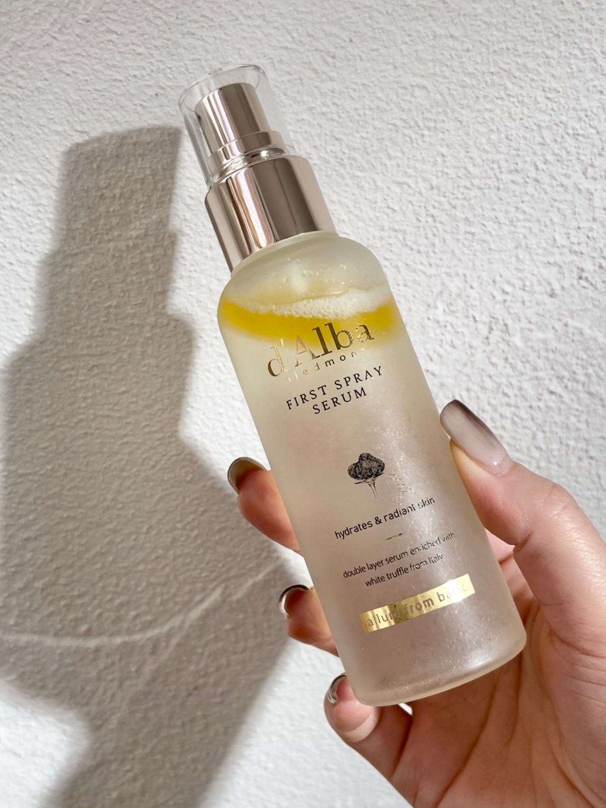 ダルバ ホワイトトリュフファーストスプレーセラム/ダルバ/ミスト状化粧水を使ったクチコミ(2枚目)