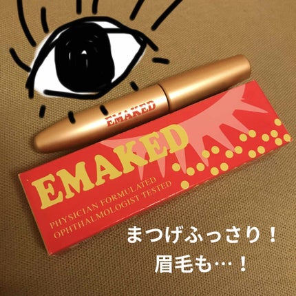 EMAKED(エマーキット)/水橋保寿堂製薬/まつげ美容液を使ったクチコミ(1枚目)
