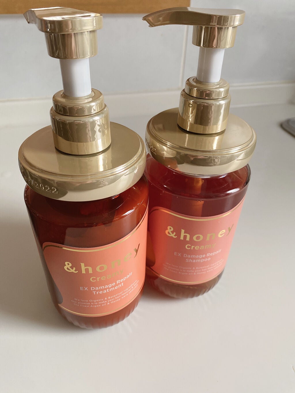 Creamy EXダメージリペアシャンプー1.0/ヘアトリートメント2.0/&honey/市販シャンプーを使ったクチコミ(2枚目)