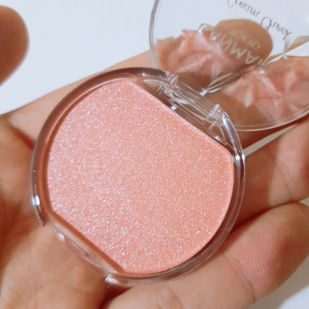 クリームチーク(パールタイプ)/キャンメイク/ジェル・クリームチークを使ったクチコミ(2枚目)