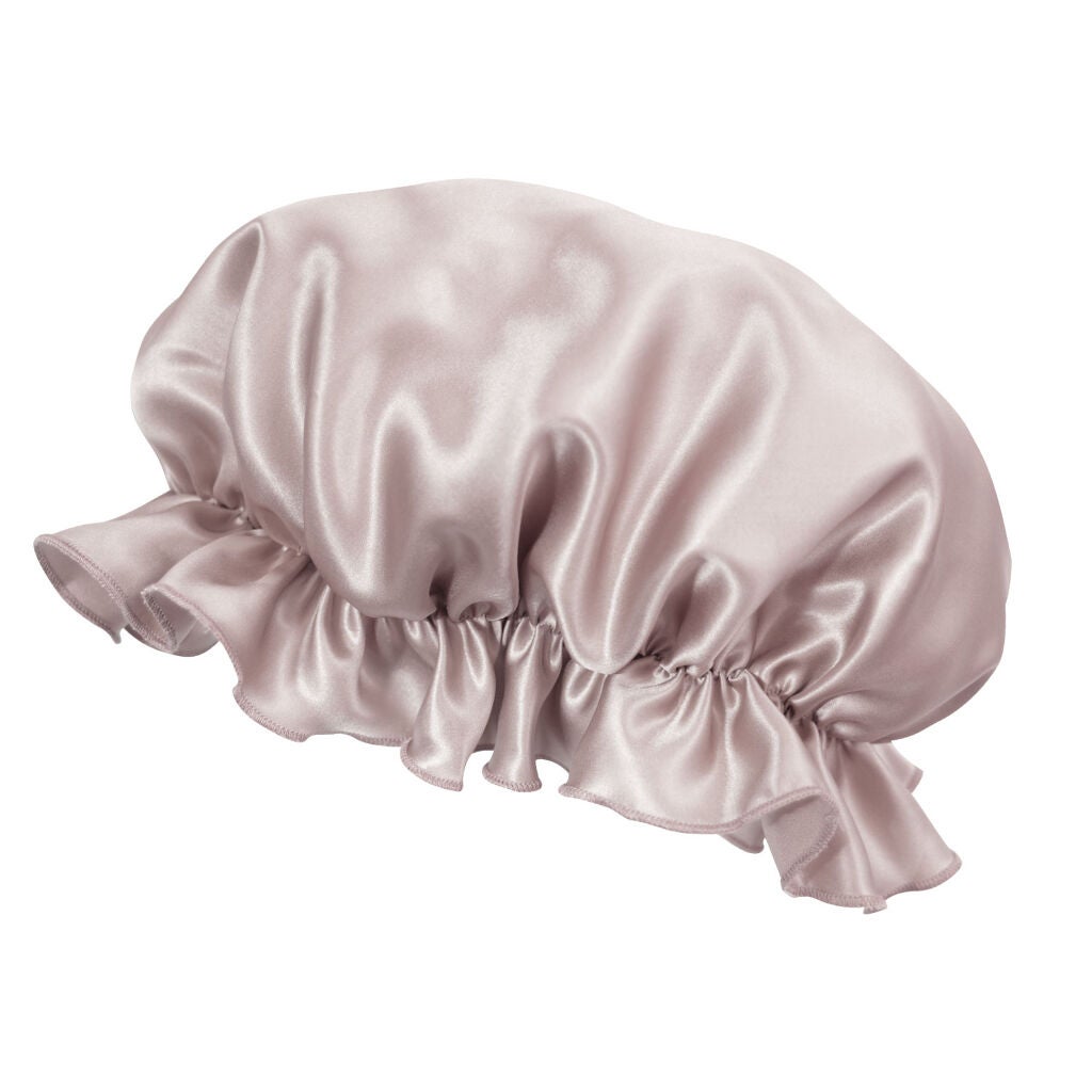 シルク ナイトキャップ(ゴム紐) 01 アッシュライトピンク