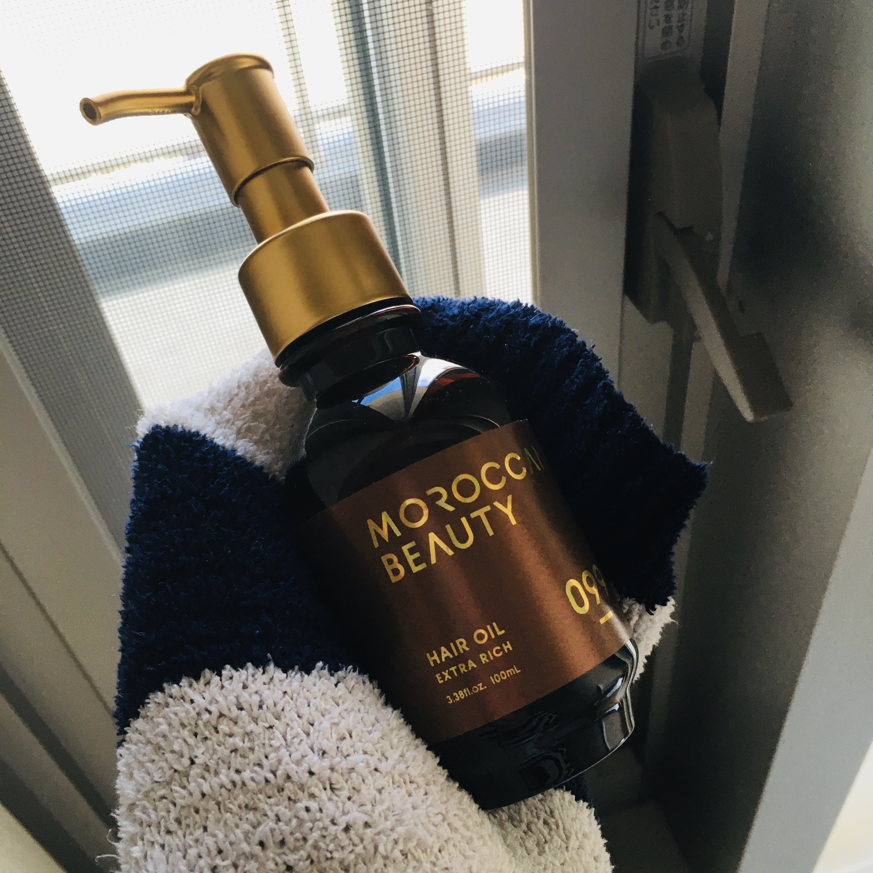 エクストラリッチ ヘアオイル/モロッカンビューティ/ヘアオイルを使ったクチコミ（1枚目）