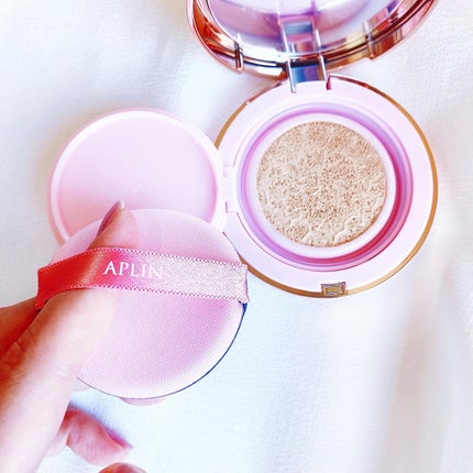 ピンクティーツリーカバークッション/APLIN/クッションファンデーションを使ったクチコミ(5枚目)