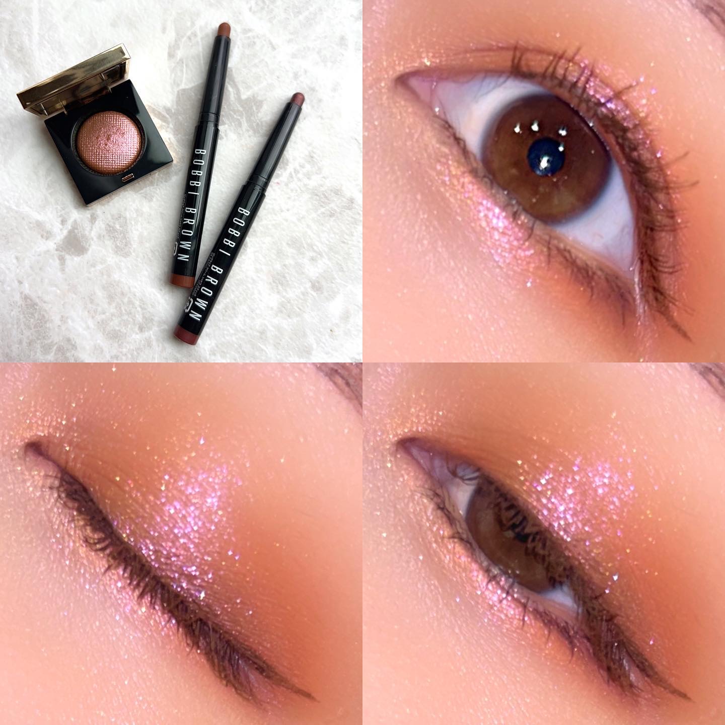 リュクスアイシャドウ L01 インカンデスント【限定パッケージ】/BOBBI BROWN/単色アイシャドウを使ったクチコミ（3枚目）