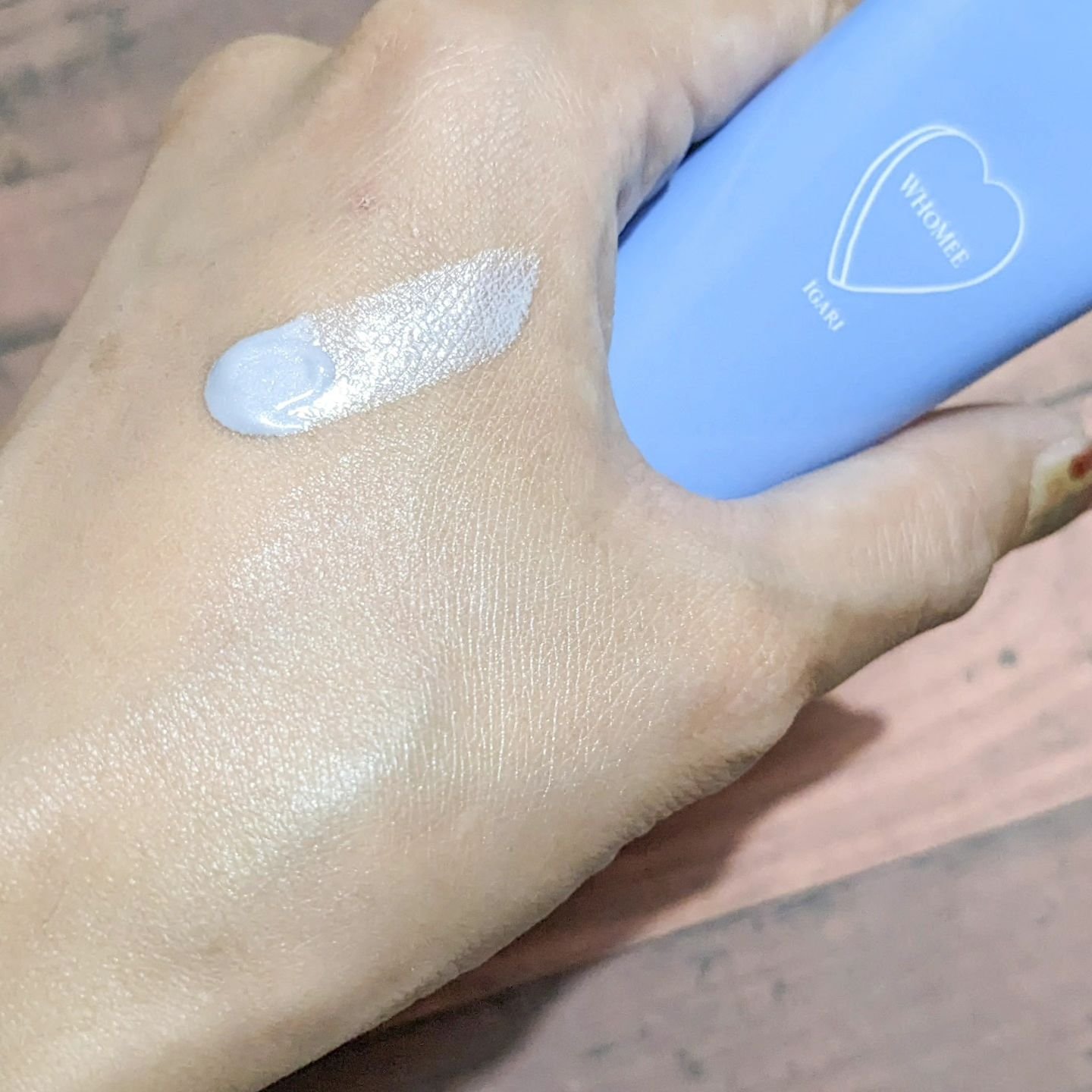 ポッピンチーク スウィートマリン/WHOMEE/ジェル・クリームチークを使ったクチコミ（3枚目）