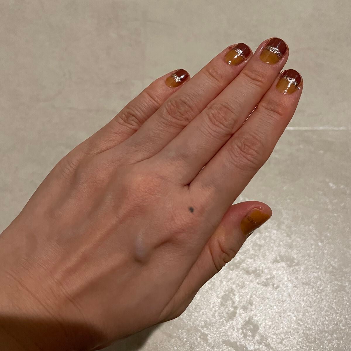 ネイル エナメル 細筆タイプ/ちふれ/マニキュアを使ったクチコミ(3枚目)