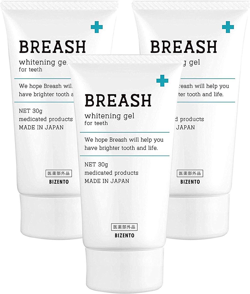 ブレッシュホワイトニング 歯磨きジェル BIZENTO