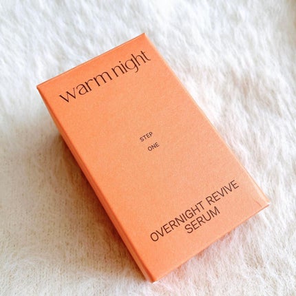 ウォームナイト - Overnight Revive Serum/elloher/美容液を使ったクチコミ(7枚目)