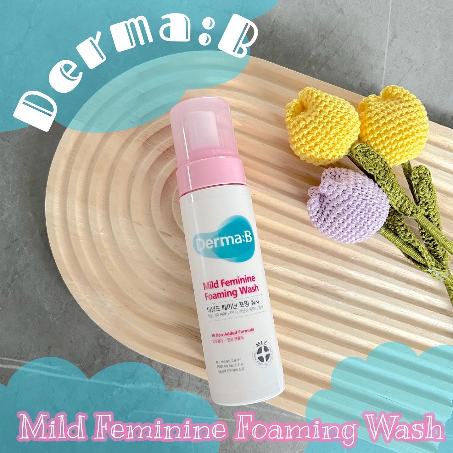 マイルドフェミニンフォーミングウォッシュ/Derma:B/デリケートゾーンケアを使ったクチコミ（1枚目）