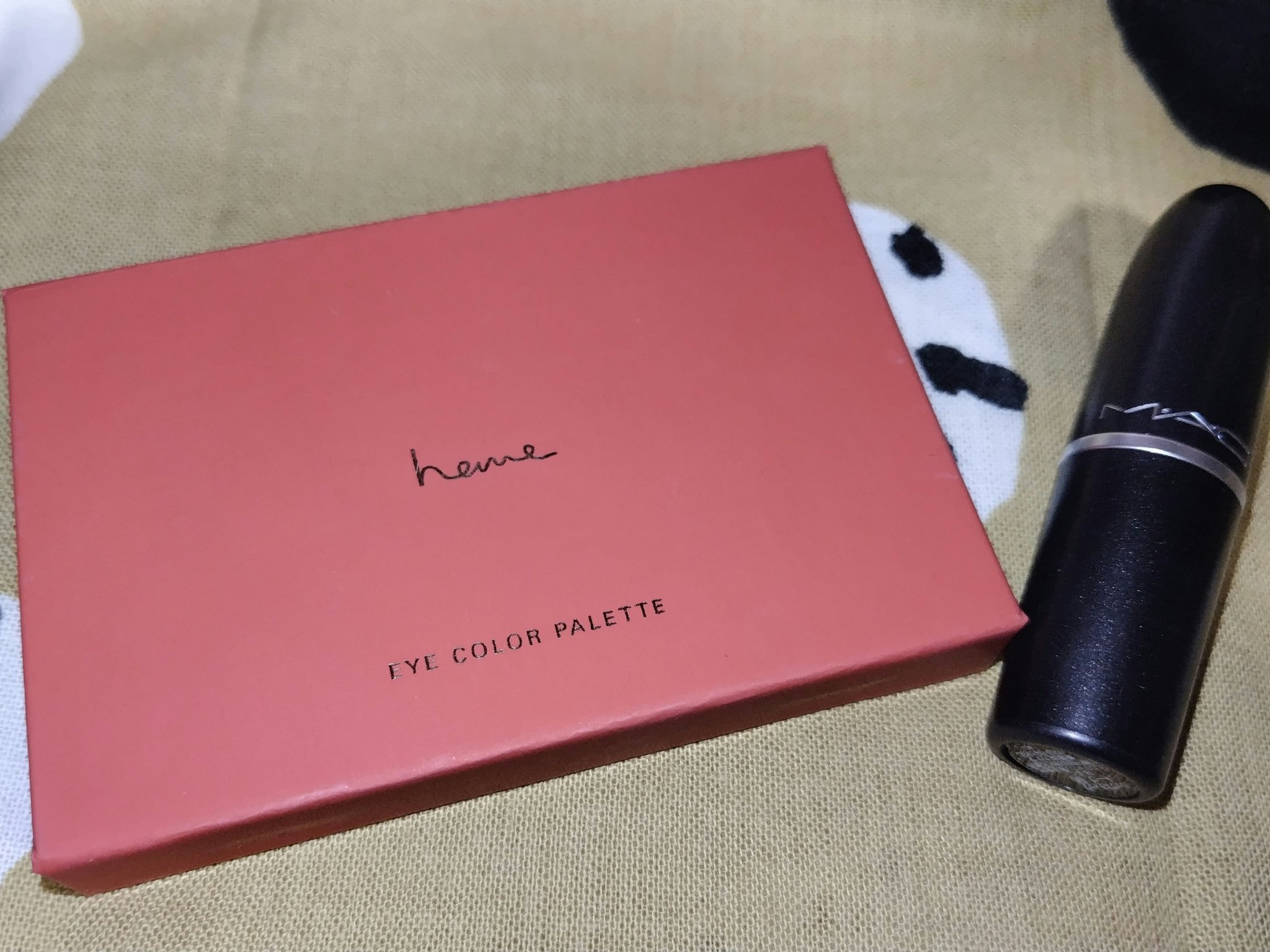 アイカラーパレット/heme/アイシャドウパレットを使ったクチコミ（1枚目）