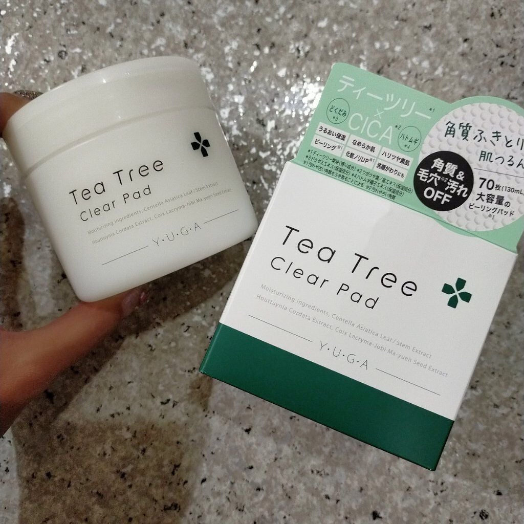 ユーガ ティーツリークリアパッド/株式会社イヴ/トナーパッドを使ったクチコミ(1枚目)