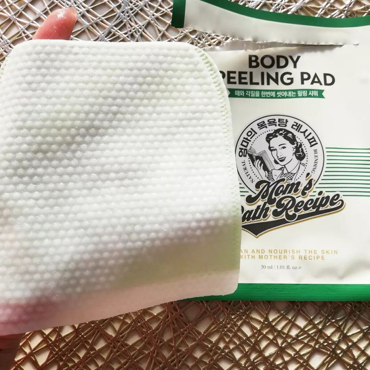 ボディピーリングパッド/Mom’s Bath Recipe/ピーリングを使ったクチコミ(2枚目)