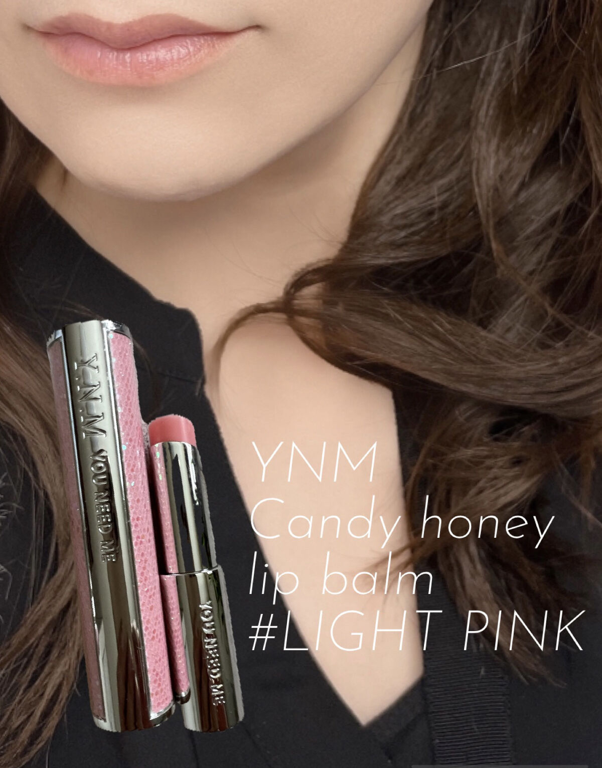 YNM キャンディーハニーリップバーム PK001 ライトピンク(LIGHT PINK)/YNM/リップバームを使ったクチコミ（1枚目）