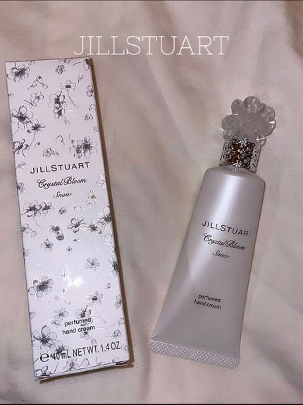 クリスタルブルーム スノー パフュームド ハンドクリーム/JILL STUART/ハンドクリームを使ったクチコミ(1枚目)