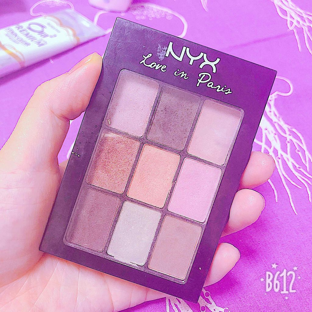 ラブインパリスアイシャドウパレット/NYX Professional Makeup/アイシャドウパレットを使ったクチコミ（1枚目）