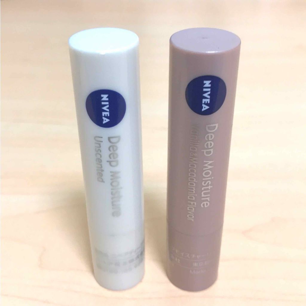 ニベア ディープモイスチャーリップ/ニベア/リップクリームを使ったクチコミ（2枚目）