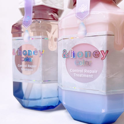 アンドハニー カラー コントロールリペア シャンプー1.0 / ヘアトリートメント2.0/&honey/市販シャンプーを使ったクチコミ(2枚目)