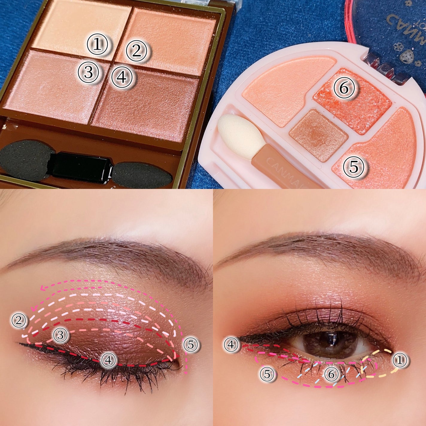 スキニーリッチシャドウ/excel/アイシャドウパレットを使ったクチコミ(5枚目)