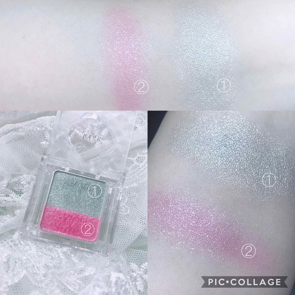 デュアルアイズS/KiSS/アイシャドウパレットを使ったクチコミ（3枚目）