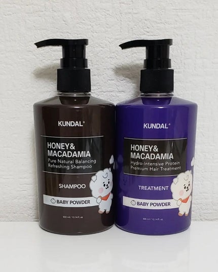 ハニー&マカデミアシャンプー/トリートメント /KUNDAL/シャンプー・コンディショナーを使ったクチコミ(2枚目)