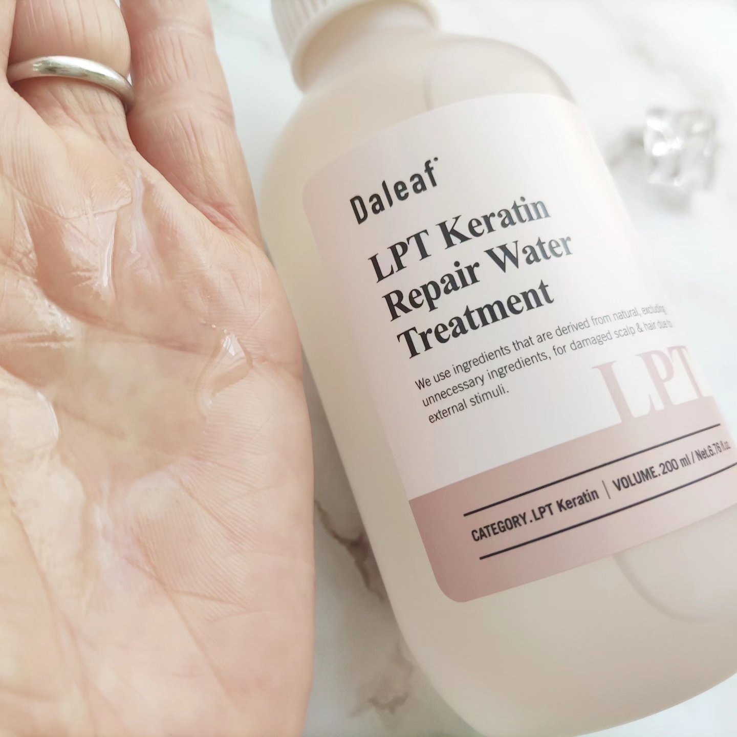 LPTケラチンリペアウォータートリートメント/Daleaf/洗い流すヘアトリートメントを使ったクチコミ（3枚目）