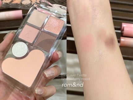 ジューシーラスティングティント/rom&nd/リップティントを使ったクチコミ(8枚目)