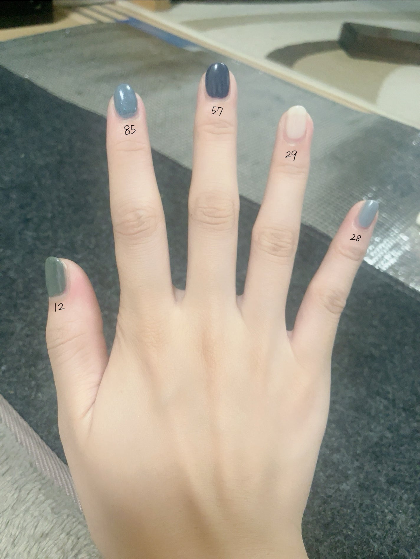 カラフルネイルズ/キャンメイク/マニキュアを使ったクチコミ(1枚目)