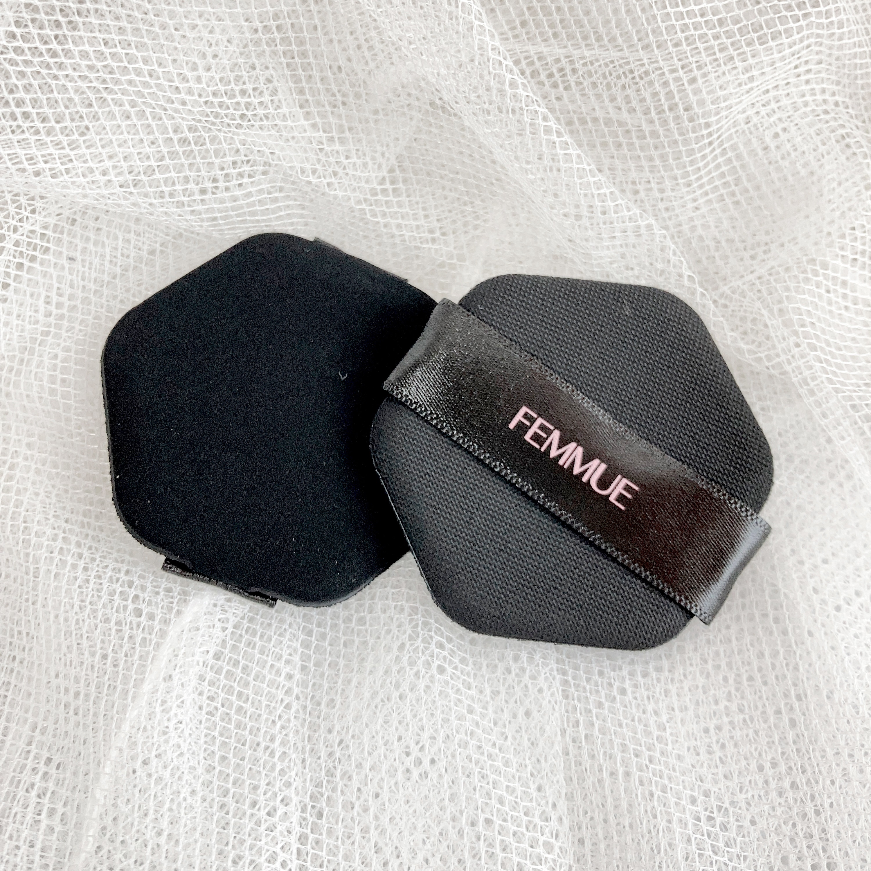 クッションパフ（1枚入）/FEMMUE/クッションファンデーションを使ったクチコミ（1枚目）