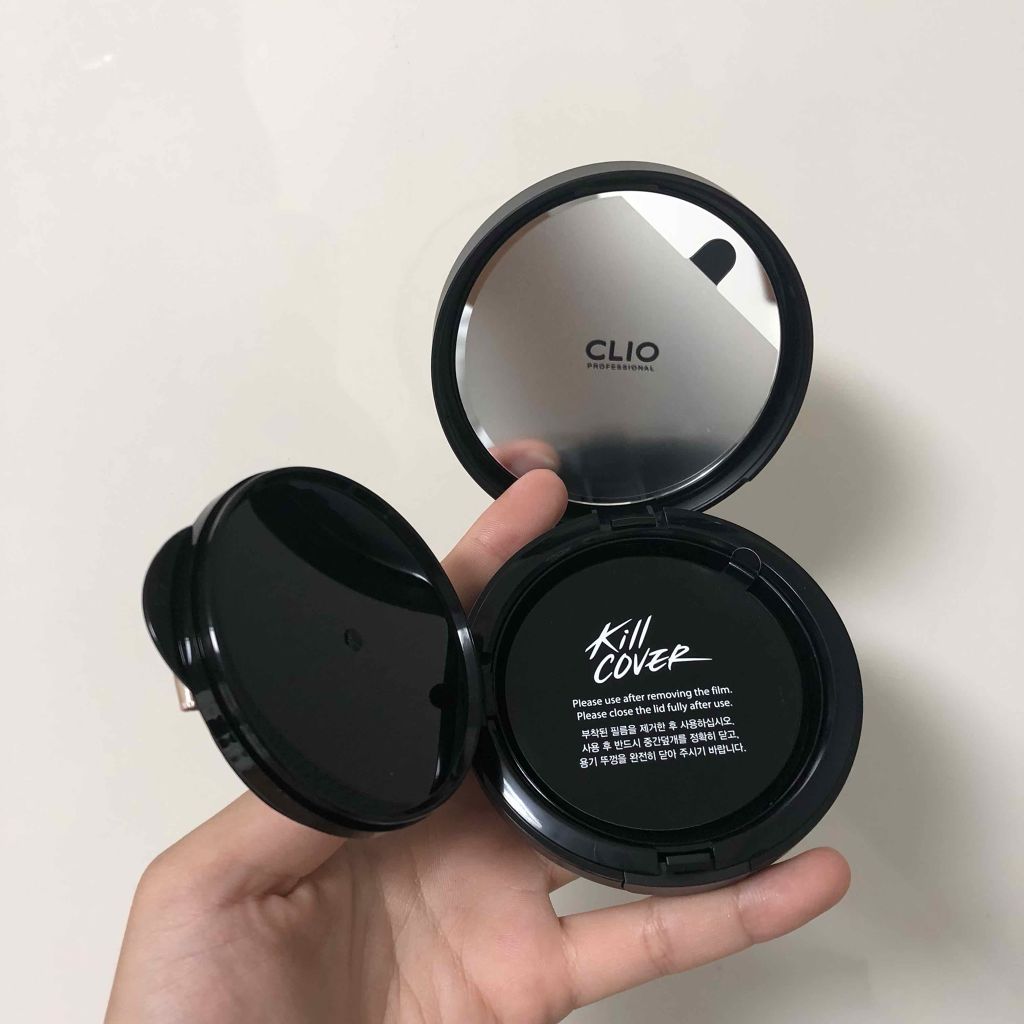 キル カバー ファンウェア クッション エックスピー/CLIO/クッションファンデーションを使ったクチコミ(4枚目)