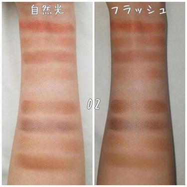 UR GLAM　BLOOMING EYE COLOR PALETTE/U R GLAM/アイシャドウパレットを使ったクチコミ（6枚目）