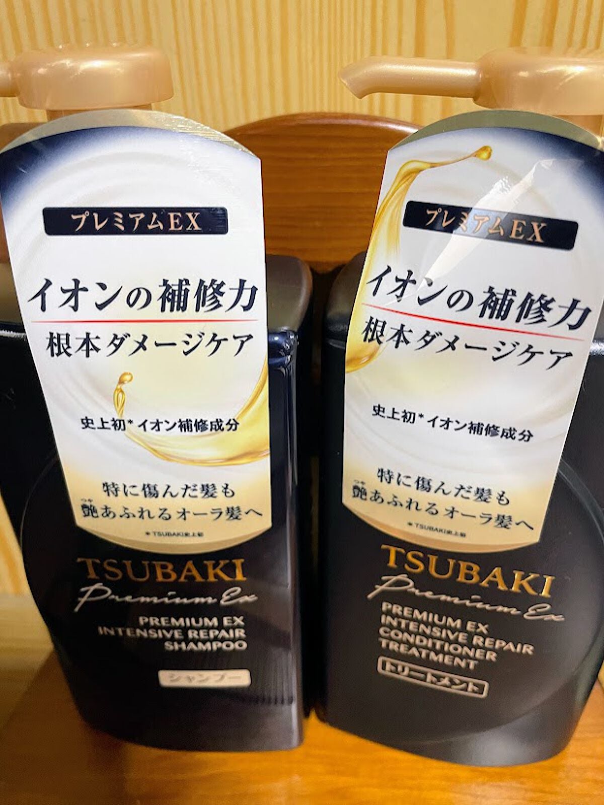 プレミアムEX インテンシブリペア <シャンプー>/コンディショナー<ヘアトリートメント> /TSUBAKI/市販シャンプーを使ったクチコミ(2枚目)