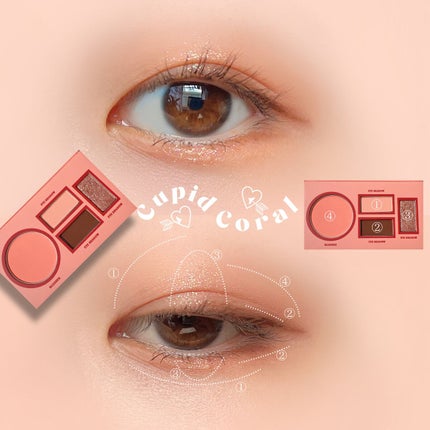 バイロダンオールザットパレット/too cool for school/アイシャドウパレットを使ったクチコミ(5枚目)