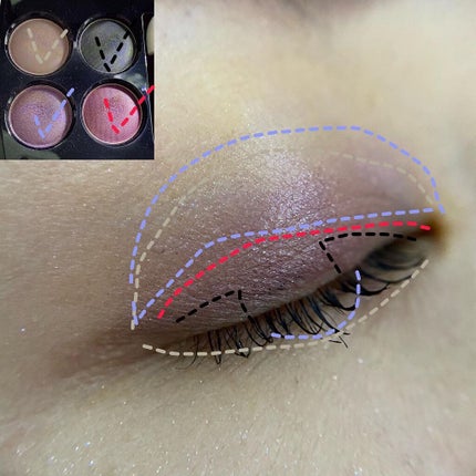 レ キャトル オンブル/CHANEL/アイシャドウパレットを使ったクチコミ(5枚目)