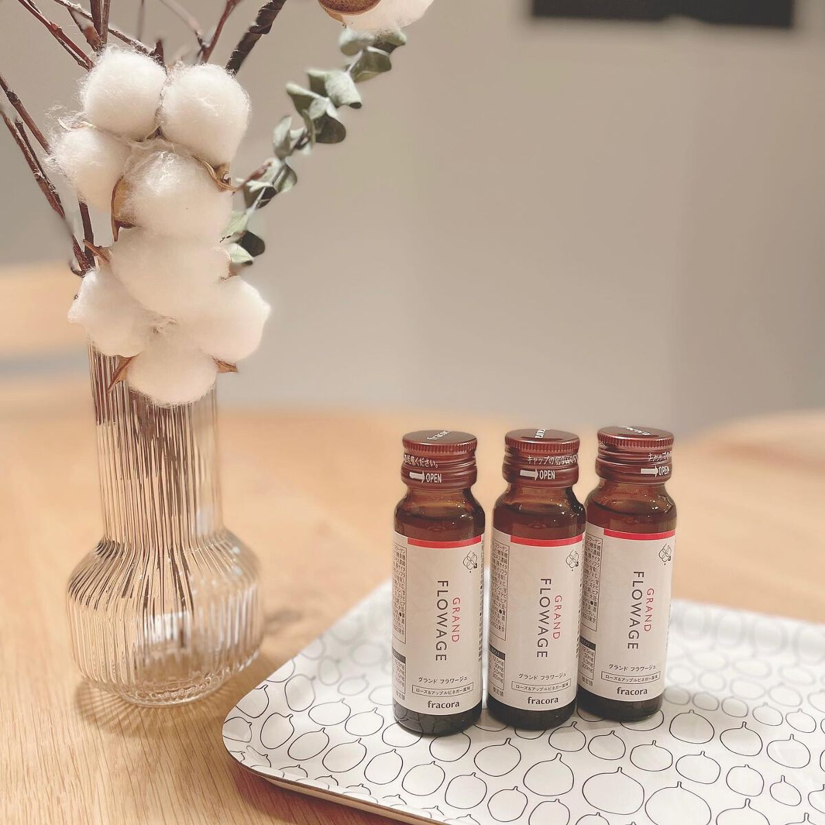 グランド フラワージュ/fracora/美容ドリンクを使ったクチコミ(1枚目)