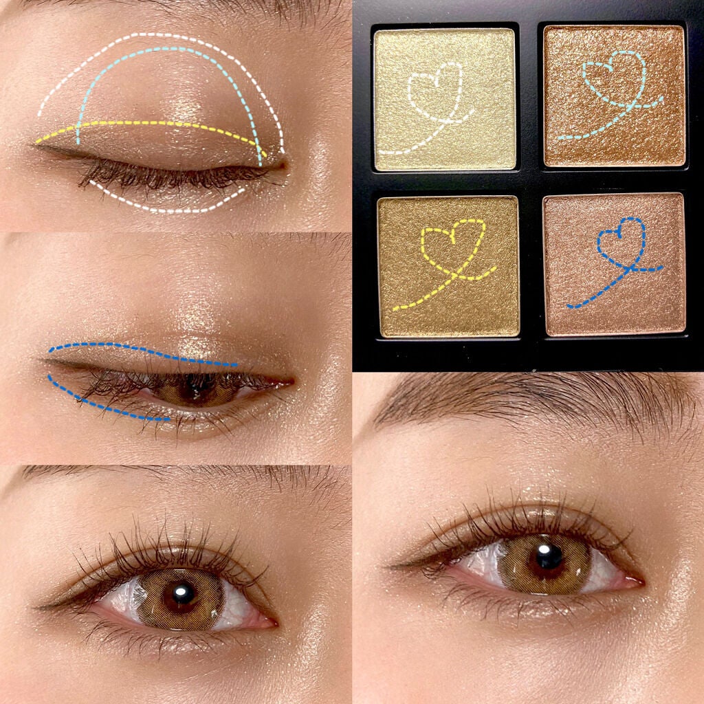 マユコスメ on LIPS 「NAMING.新作アイパレット♡(スウォッチ・アイメイクあり)..」(8枚目)