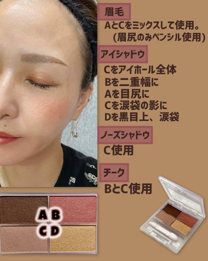 フェイスカラーパレット/チャコット・コスメティクス/アイシャドウパレットを使ったクチコミ(2枚目)